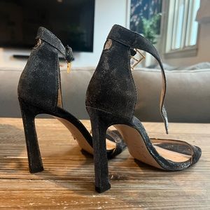 Stuart Weitzman Gorgeous Sparkly Heeled Sandals